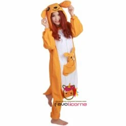 Combinaison Pyjama Kangourou Polaire -Favolicorne Déguisement Promos Magasin ay19177 2