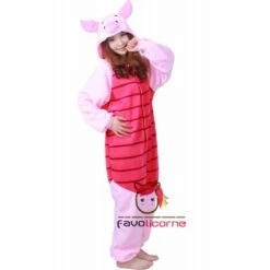 Combinaison Pyjama Winnie L'Ourson Cochonlet 7 Combinaison Pyjama Winnie L'Ourson Cochonlet -Favolicorne Déguisement Promos Magasin ay19178 2