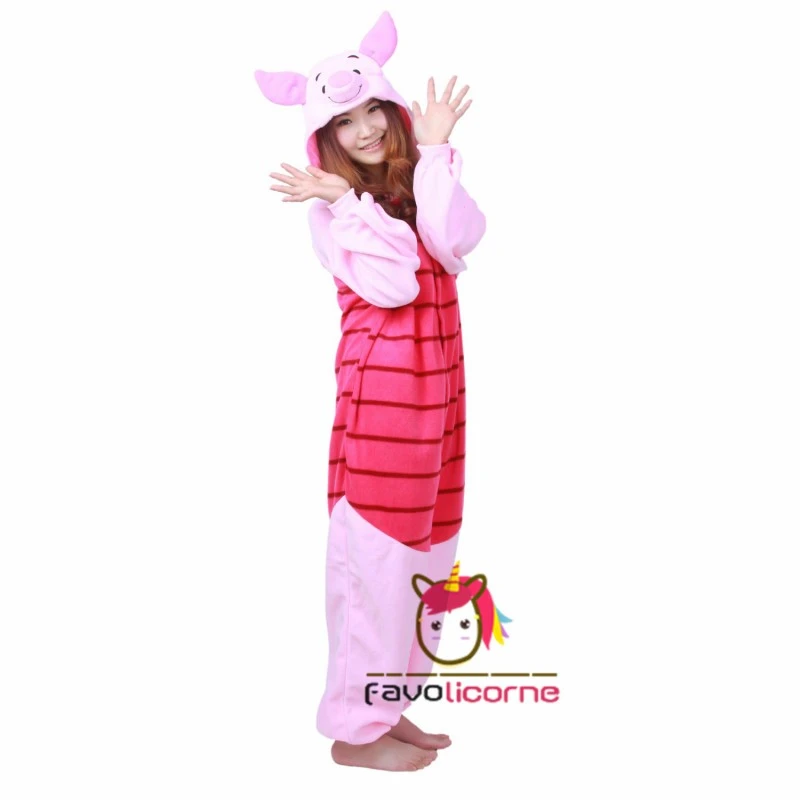 Combinaison Pyjama Winnie L'Ourson Cochonlet 4 Combinaison Pyjama Winnie L'Ourson Cochonlet – Image 4