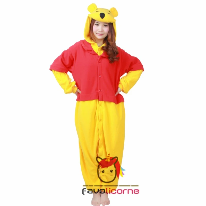 Combinaison Pyjama Winnie L'Ourson 2 Combinaison Pyjama Winnie L'Ourson – Image 2