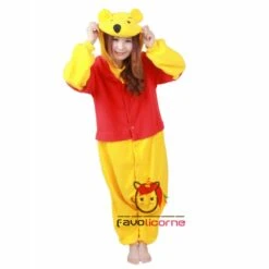 Combinaison Pyjama Winnie L'Ourson 8 Combinaison Pyjama Winnie L'Ourson -Favolicorne Déguisement Promos Magasin ay19179 2