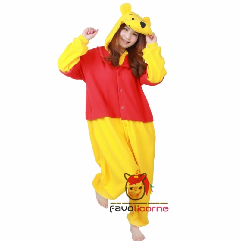 Combinaison Pyjama Winnie L'Ourson 4 Combinaison Pyjama Winnie L'Ourson – Image 4