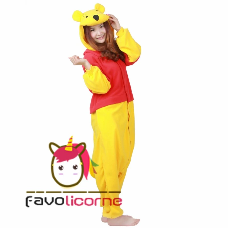 Combinaison Pyjama Winnie L'Ourson 5 Combinaison Pyjama Winnie L'Ourson – Image 5