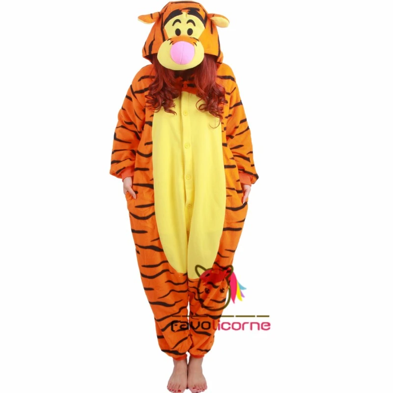 Combinaison Pyjama Winnie L'Ourson Tigrou 3 Combinaison Pyjama Winnie L'Ourson Tigrou – Image 3