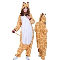 Combinaison Pyjama Girafe Polaire