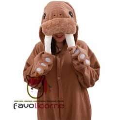 Combinaison Pyjama Walrus Polaire 10 Combinaison Pyjama Walrus Polaire -Favolicorne Déguisement Promos Magasin ay19183 4