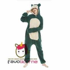 Pyjama Snorlax Combinaison Polaire 10 Pyjama Snorlax Combinaison Polaire -Favolicorne Déguisement Promos Magasin ay19186 4