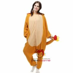 Combinaison Pyjama Charmander Adulte & Enfant -Favolicorne Déguisement Promos Magasin ay19564 2