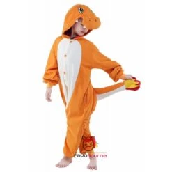 Combinaison Pyjama Charmander Adulte & Enfant -Favolicorne Déguisement Promos Magasin ay19564 9