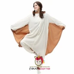 Pyjama Écureuil Volant Adulte & Enfant -Favolicorne Déguisement Promos Magasin ay19566 7 1