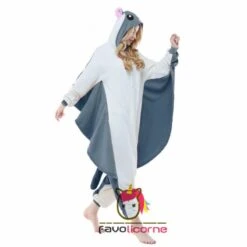 Combinaison Pyjama Femme Homme Écureuil Volant -Favolicorne Déguisement Promos Magasin ay19567 8