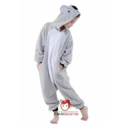 Combinaison Pyjama Koala Adulte & Enfant -Favolicorne Déguisement Promos Magasin ay19571 8