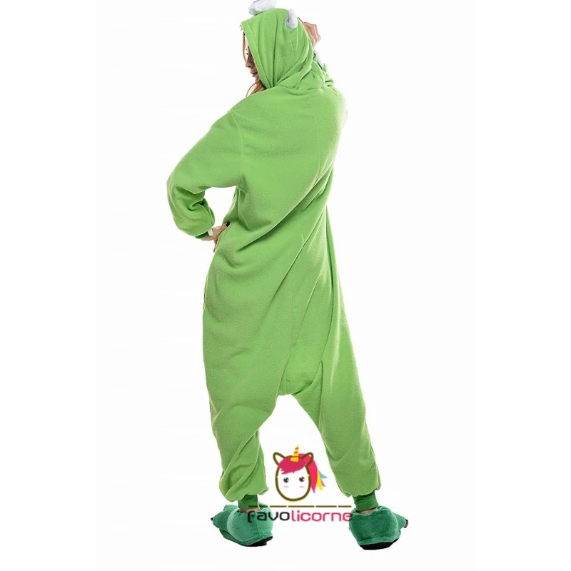 Combinaison Pyjama Michael Wazowski Adulte & Enfant 3 Combinaison Pyjama Michael Wazowski Adulte & Enfant – Image 3