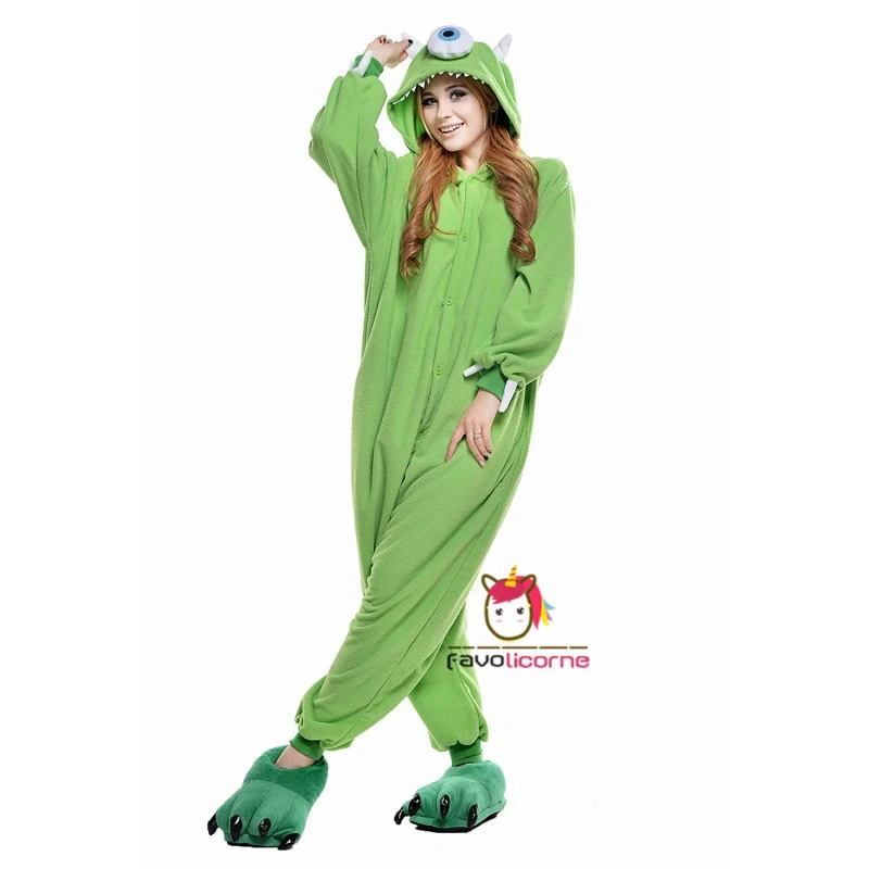 Combinaison Pyjama Michael Wazowski Adulte & Enfant 6 Combinaison Pyjama Michael Wazowski Adulte & Enfant – Image 6