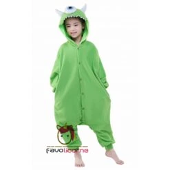 Combinaison Pyjama Michael Wazowski Adulte & Enfant 18 Combinaison Pyjama Michael Wazowski Adulte & Enfant -Favolicorne Déguisement Promos Magasin ay19573 6