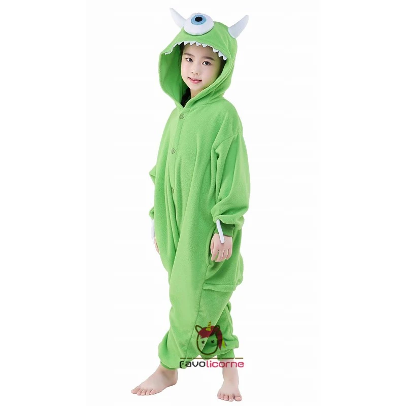 Combinaison Pyjama Michael Wazowski Adulte & Enfant 8 Combinaison Pyjama Michael Wazowski Adulte & Enfant – Image 8