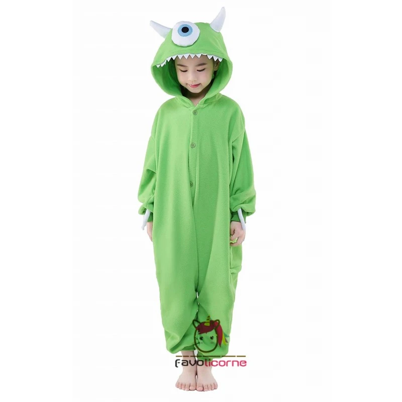Combinaison Pyjama Michael Wazowski Adulte & Enfant 7 Combinaison Pyjama Michael Wazowski Adulte & Enfant – Image 7