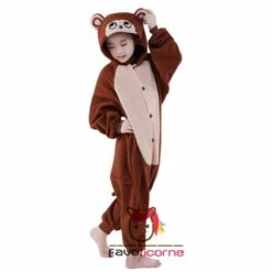 Combinaison Pyjama Singe Adulte & Enfant -Favolicorne Déguisement Promos Magasin ay19574 7