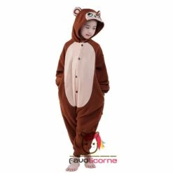 Combinaison Pyjama Singe Adulte & Enfant -Favolicorne Déguisement Promos Magasin ay19574 8