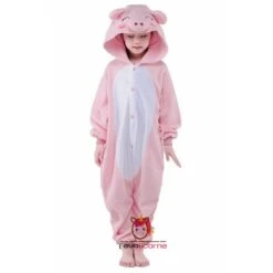Combinaison Pyjama Cochon Rose Adulte & Enfant -Favolicorne Déguisement Promos Magasin ay19580 9