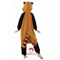 Combinaison Pyjama Panda Roux Adulte & Enfant -Favolicorne Déguisement Promos Magasin ay19581 10