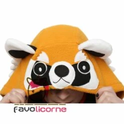 Combinaison Pyjama Panda Roux Adulte & Enfant -Favolicorne Déguisement Promos Magasin ay19581 4