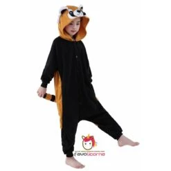 Combinaison Pyjama Panda Roux Adulte & Enfant -Favolicorne Déguisement Promos Magasin ay19581 9