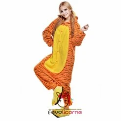 Combinaison Pyjama Tigger Adulte & Enfant -Favolicorne Déguisement Promos Magasin ay19583 2