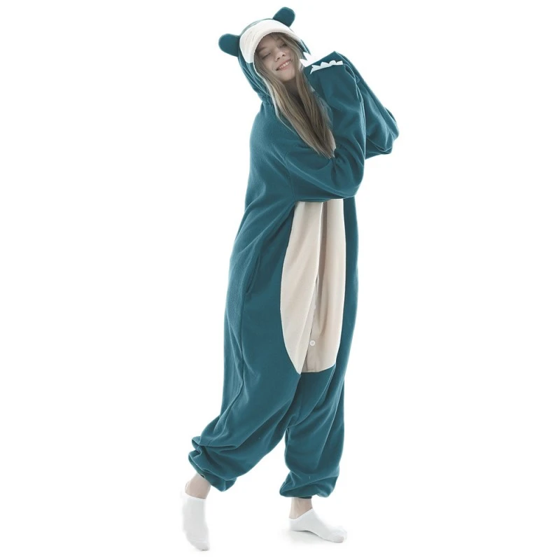 Pokémon Snorlax Combinaison Pyjama Kigurumi Déguisement 3 Pokémon Snorlax Combinaison Pyjama Kigurumi Déguisement – Image 3