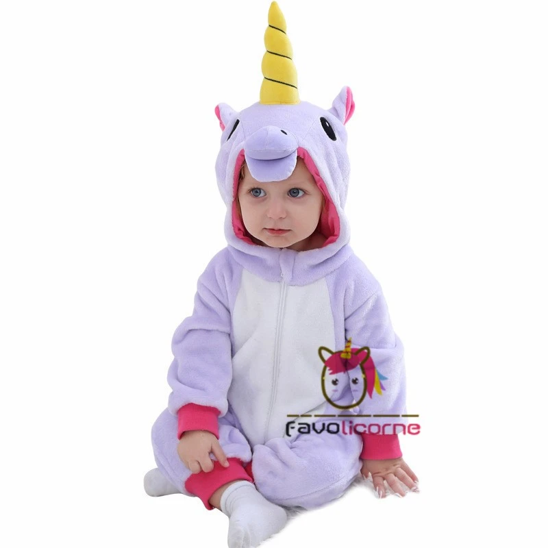 Pyjama Combinaison Licorne Bébé Déguisement 6 Pyjama Combinaison Licorne Bébé Déguisement – Image 6