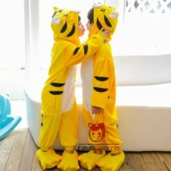 Combinaison Pyjama Enfants Tigre Capuche Garçon & Fille Déguisement Déguisement -Favolicorne Déguisement Promos Magasin fk19001 3