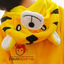 Combinaison Pyjama Enfants Tigre Capuche Garçon & Fille Déguisement Déguisement -Favolicorne Déguisement Promos Magasin fk19001 6