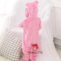 Combinaison Pyjama Enfants Rose Panther Capuche Garçon & Fille Déguisement Déguisement -Favolicorne Déguisement Promos Magasin fk19003 3