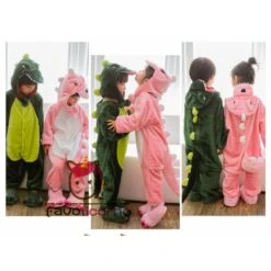 Combinaison Pyjama Enfants Dinosaure Capuche Garçon & Fille Déguisement Déguisement 9 Combinaison Pyjama Enfants Dinosaure Capuche Garçon & Fille Déguisement Déguisement -Favolicorne Déguisement Promos Magasin fk19007 4