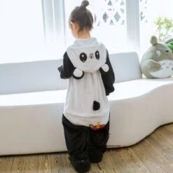 Combinaison Pyjama Enfants Panda Capuche Garçon & Fille Déguisement Déguisement -Favolicorne Déguisement Promos Magasin fk19014 3