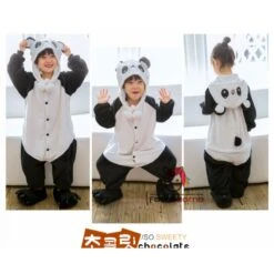 Combinaison Pyjama Enfants Panda Capuche Garçon & Fille Déguisement Déguisement -Favolicorne Déguisement Promos Magasin fk19014 5