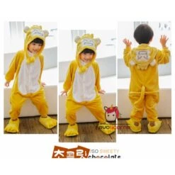Combinaison Pyjama Enfants Singe Capuche Garçon & Fille Déguisement Déguisement -Favolicorne Déguisement Promos Magasin fk19018 5