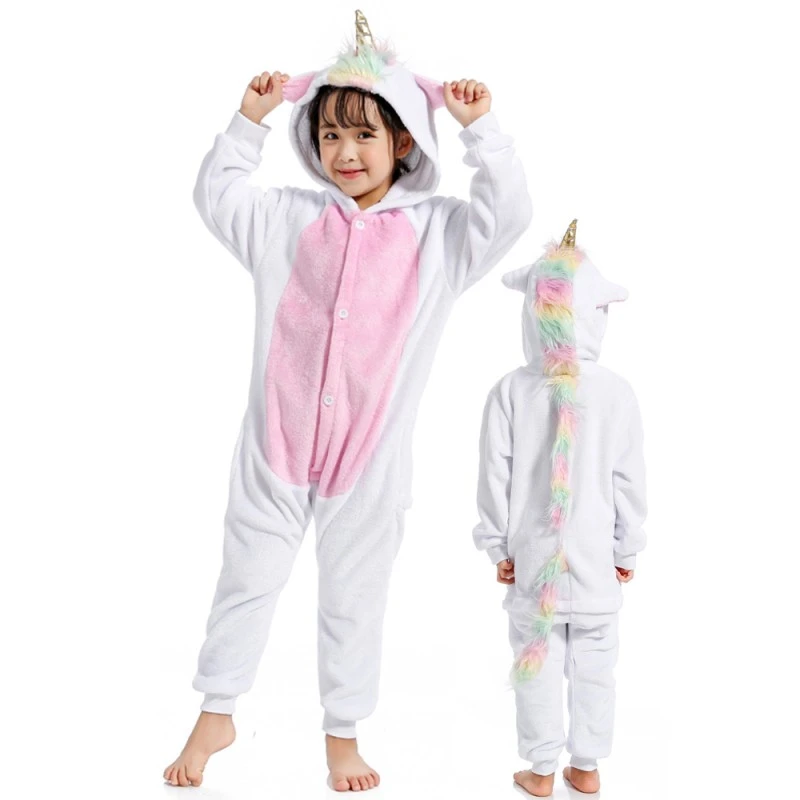 Combinaison Pyjama Enfant Rainbow Tail Licorne Déguisement Déguisement 1 Combinaison Pyjama Enfant Rainbow Tail Licorne Déguisement Déguisement