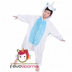Combinaison Pyjama Enfant Pegasus Licorne Bleue Déguisement Déguisement -Favolicorne Déguisement Promos Magasin fk19027 6