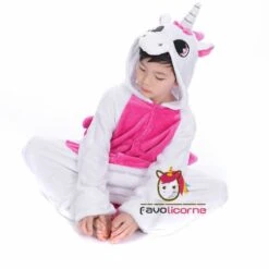 Combinaison Pyjama Enfant Pegasus Licorne Rose Déguisement Déguisement -Favolicorne Déguisement Promos Magasin fk19029 5