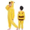 Combinaison Pyjama Enfant Pokemon Pikachu Déguisement Déguisement