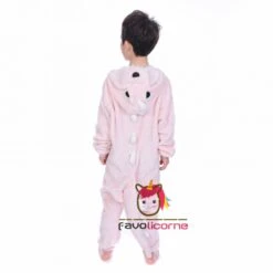 Combinaison Pyjama Enfant Dinosaure Rose Déguisement Déguisement -Favolicorne Déguisement Promos Magasin fk19033 2