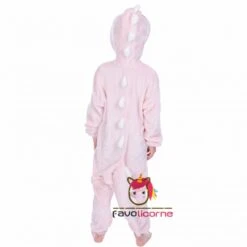 Combinaison Pyjama Enfant Dinosaure Rose Déguisement Déguisement -Favolicorne Déguisement Promos Magasin fk19033 3
