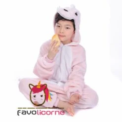 Combinaison Pyjama Enfant Dinosaure Rose Déguisement Déguisement -Favolicorne Déguisement Promos Magasin fk19033 6
