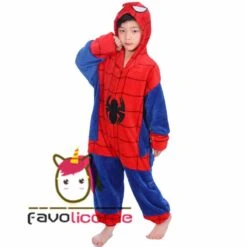 Combinaison Pyjama Enfant Enfants Spiderman Déguisement Déguisement -Favolicorne Déguisement Promos Magasin fk19035 4