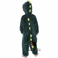 Combinaison Pyjama Enfant Dinosaure Vert Déguisement Déguisement -Favolicorne Déguisement Promos Magasin fk19036 3