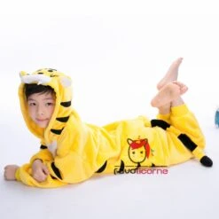 Combinaison Pyjama Enfant Tigre Déguisement Déguisement 12 Combinaison Pyjama Enfant Tigre Déguisement Déguisement -Favolicorne Déguisement Promos Magasin fk19041 5
