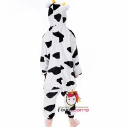 Combinaison Pyjama Enfant Vache Garçon & Fille Déguisement Déguisement -Favolicorne Déguisement Promos Magasin fk19045 3