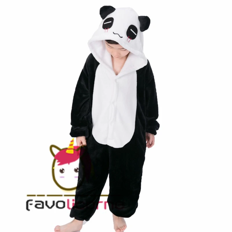 Combinaison Pyjama Enfant Panda Garçon & Fille Déguisement Déguisement 5 Combinaison Pyjama Enfant Panda Garçon & Fille Déguisement Déguisement – Image 5