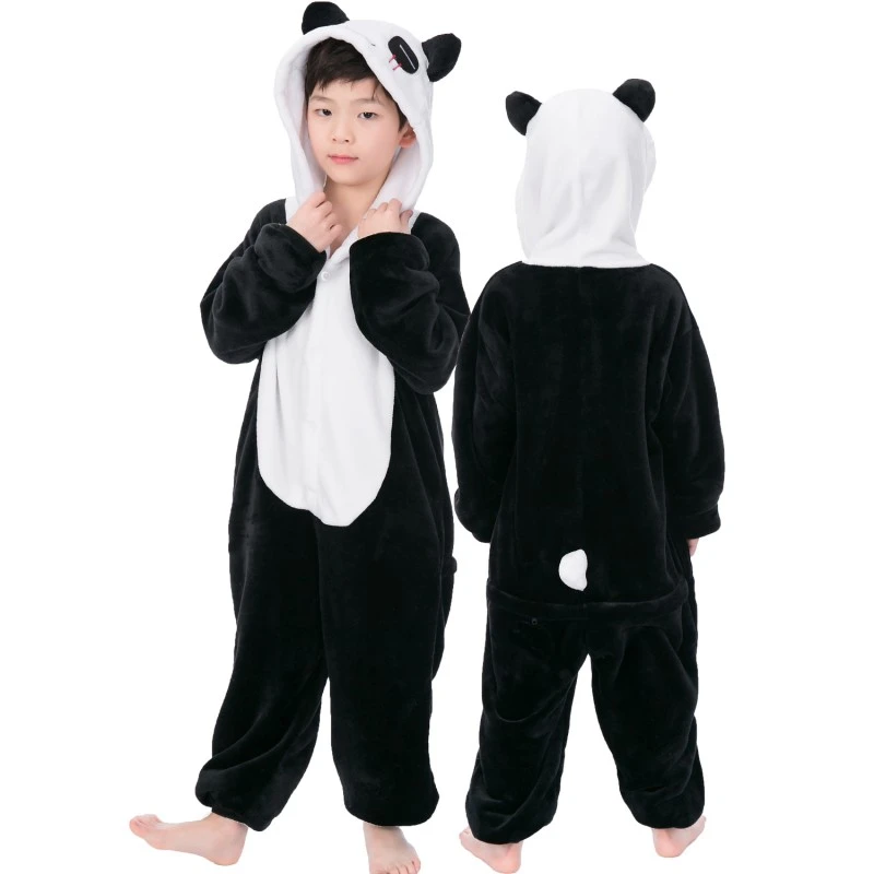 Combinaison Pyjama Enfant Panda Garçon & Fille Déguisement Déguisement 1 Combinaison Pyjama Enfant Panda Garçon & Fille Déguisement Déguisement